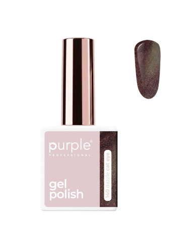 Purple Gel Polish 140 Dazzle Cat Eye 10ml | Mathiss Ibiza