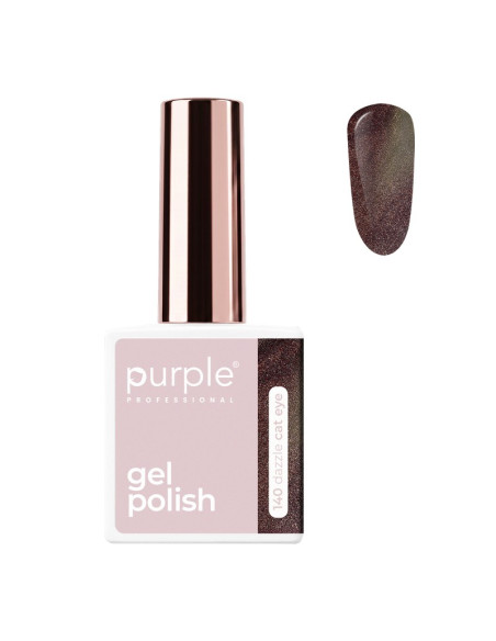 Purple Gel Polish 140 Dazzle Cat Eye 10ml | Mathiss Ibiza