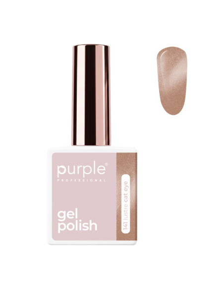 Purple Gel Polish 141 Lustre Cat Eye 10ml | Mathiss Ibiza