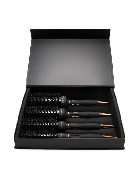Kit 4 Cepillos Corioliss Titanium Black Copper | Mathiss Ibiza