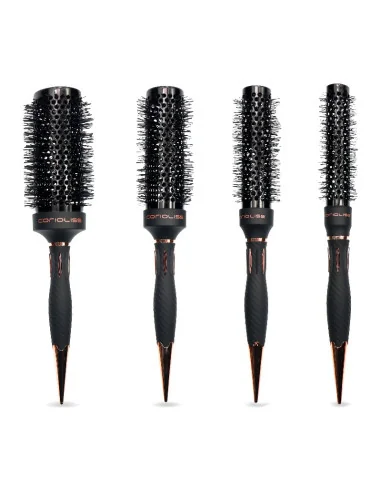 Kit 4 Cepillos Corioliss Titanium Black Copper | Mathiss Ibiza