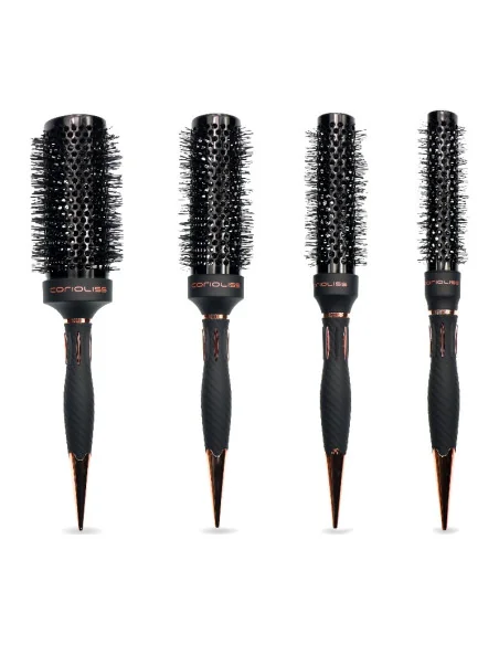 Kit 4 Cepillos Corioliss Titanium Black Copper | Mathiss Ibiza