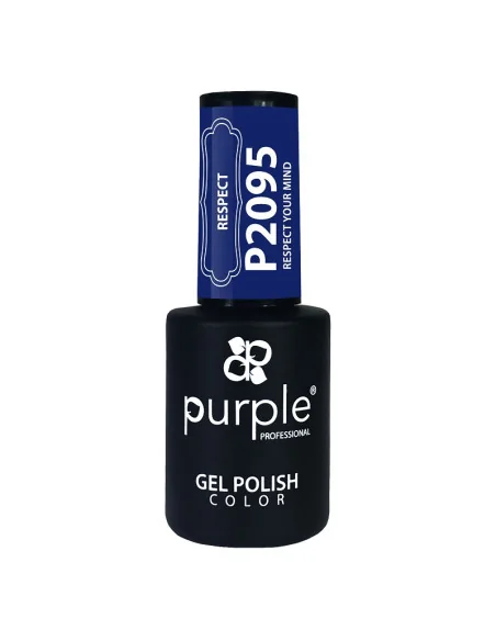 PURPLE GEL POLISH COLOR RESPECT YOUR MIND 10ML