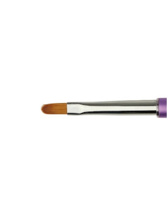 ***PURPLE PINCEL DECORADO NYLON #6 OVAL PARA GEL*** 2
