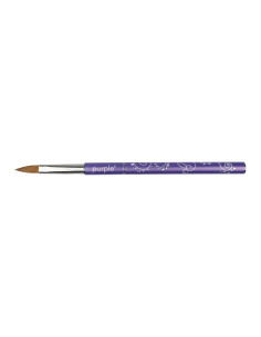 ***PURPLE PINCEL KOLINSKY 75% #8 OVAL PARA ACRILICO**