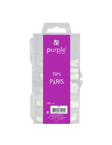 ***PURPLE CAJA TIPS PARIS 100UDS***