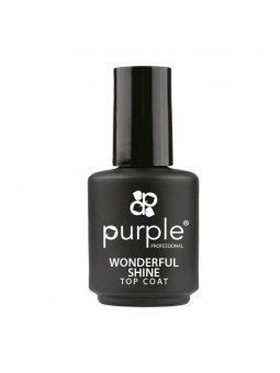 PURPLE WONDERFUL SHINE TOP COAT 15ML|Mathiss