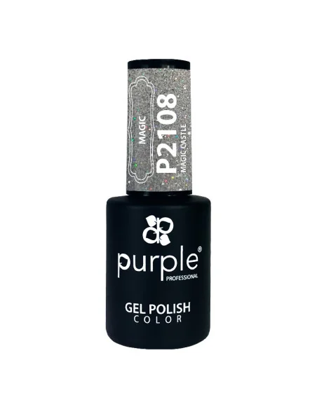 PURPLE GEL POLISH COLOR MAGIC CASTLE 10ML