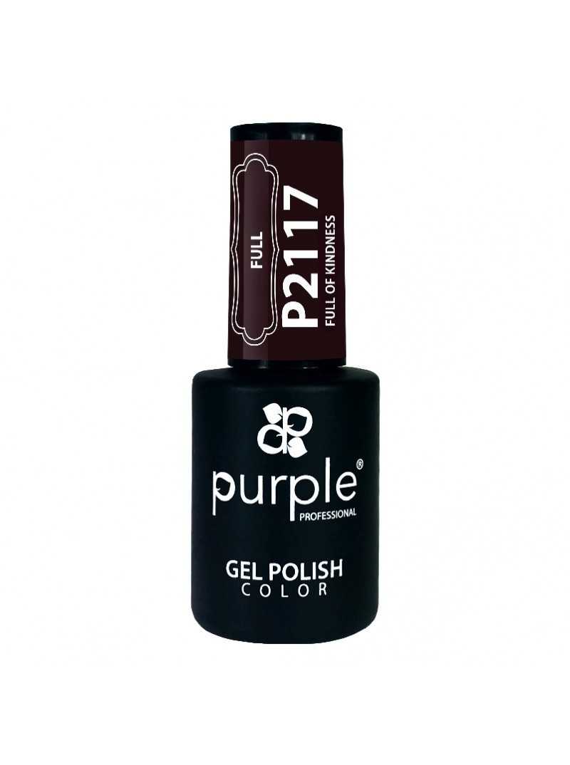 PURPLE GEL POLISH COLOR FULL OF KIDNESS 10ML|Mathiss