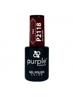 PURPLE GEL POLISH COLOR FULL OF HOPE 10ML|Mathiss