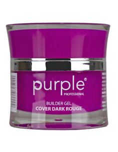 ***PURPLE GEL DE CONSTRUCCION COVER DARK ROUGE 15GR***
