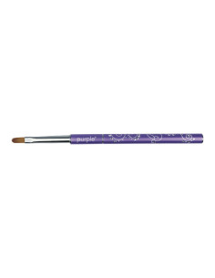 ***PURPLE PINCEL DECORADO NYLON #4 OVAL PARA GEL***