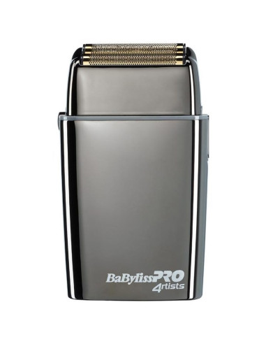 BABYLISSPRO SHAVER DOUBLE FOIL GUNSTEEL