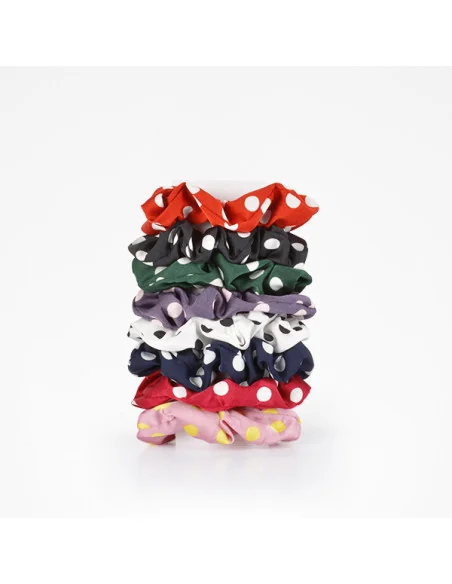 BIFULL HAIR BAND SATIN ( PACK 8 COLORES )