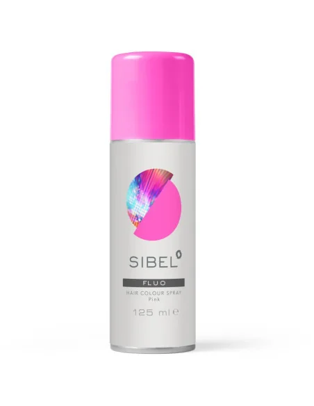 SIBEL HAIR COLOUR SPRAY FLUO PINK 125ML