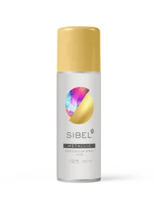 SIBEL HAIR COLOUR SPRAY METALLIC GOLD 125ML