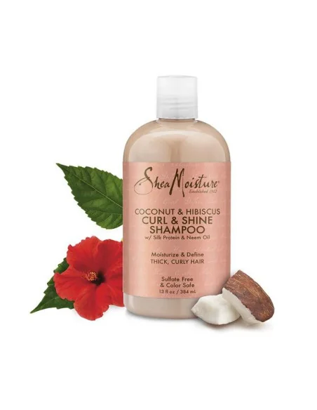 Shea Moisture Coconut & Hibiscus Shampoo 384ml