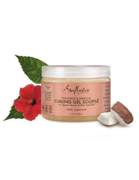 Shea Moisture Coconut & Hibiscus Curling Gel Soufflé 340ml
