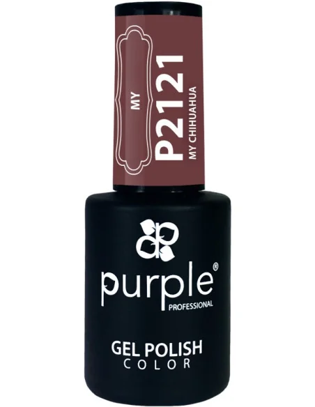 PURPLE GEL POLISH COLOR MY CHIHUAHUA 10ML