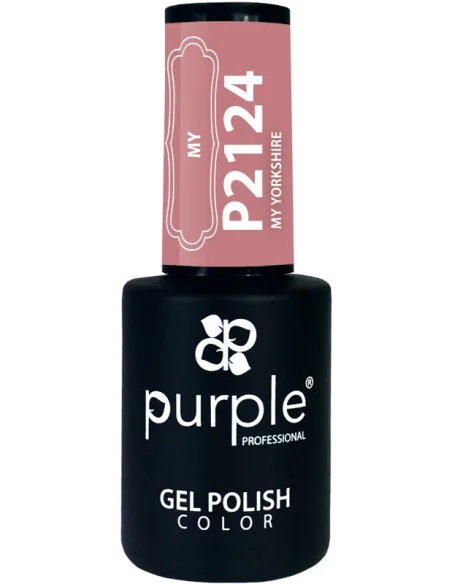 PURPLE GEL POLISH COLOR MY YORKSHIRE 10ML