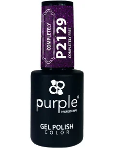 PURPLE GEL POLISH COLOR COMPLETELY FREE 10ML
