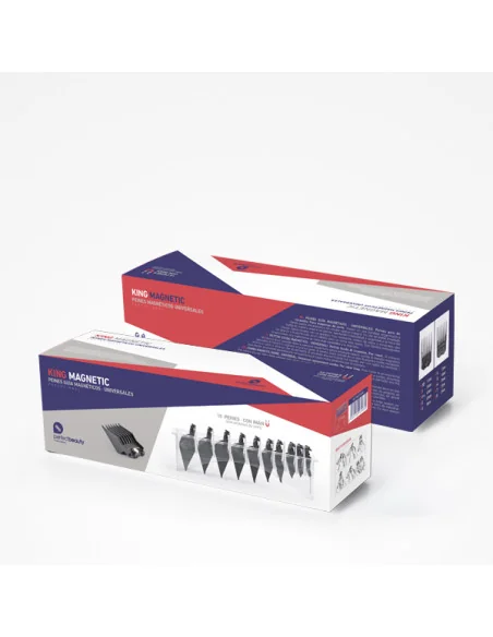 PB PACK 10 PEINES GUIA MAGNETICOS UNIV.MAQ. CORTE ( WAHL )