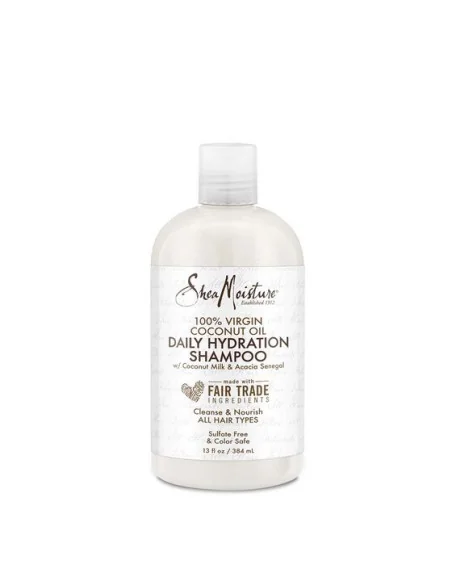 Shea Moisture 100% Vco Daily Hydration Shampoo 384ml