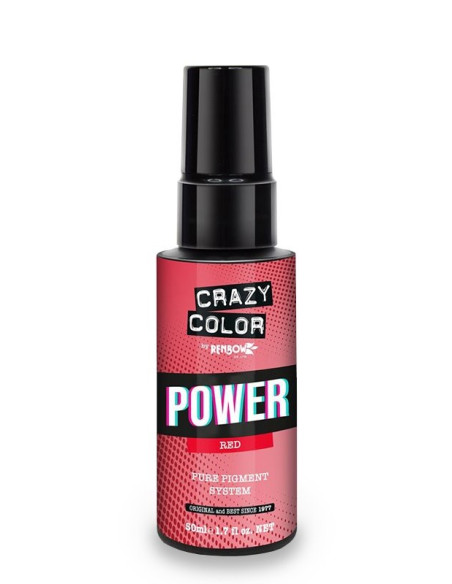 CRAZY COLOR POWER PURE PIGMENT RED 50ML