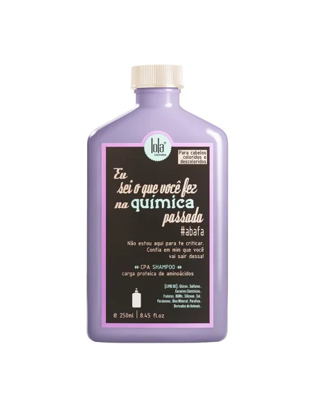 Lola Eu Sei o Que Voce Fez Na Quim Pass Shampoo 250ml