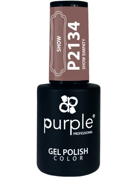 PURPLE GEL POLISH COLOR SHOW SIMPATY 10ML