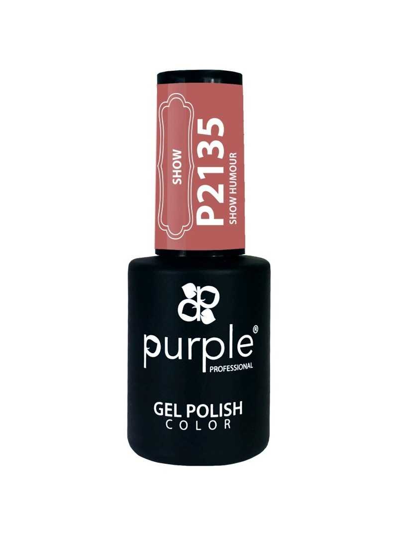 PURPLE GEL POLISH COLOR SHOW HUMOUR 10ML|Mathiss