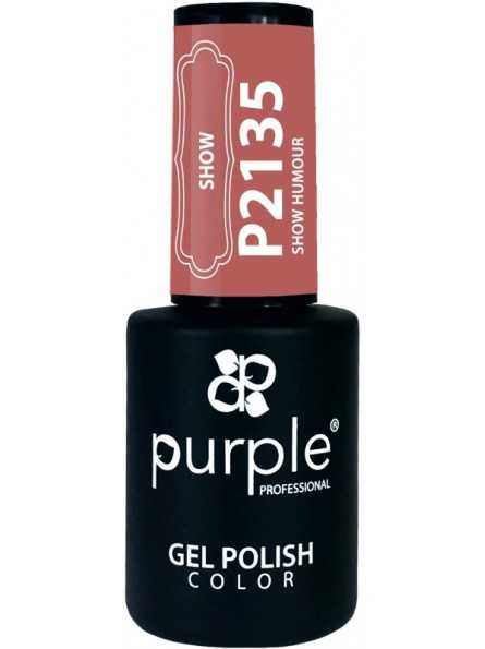 PURPLE GEL POLISH COLOR SHOW HUMOUR 10ML|Mathiss