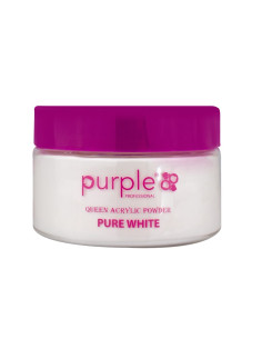***PURPLE POLVO ACRILICO PURE WHITE 50GR***