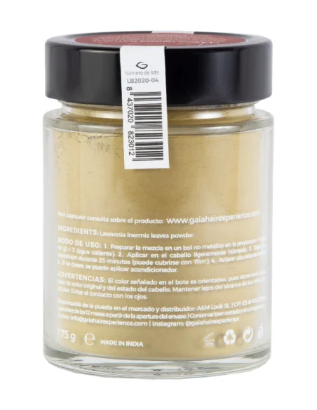 Gaia Natural Henna 175gr | Mathiss Ibiza