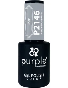 PURPLE GEL POLISH COLOR HOPE IN YUOR FUTURE 10ML