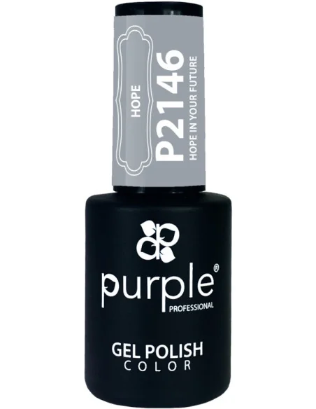 PURPLE GEL POLISH COLOR HOPE IN YUOR FUTURE 10ML