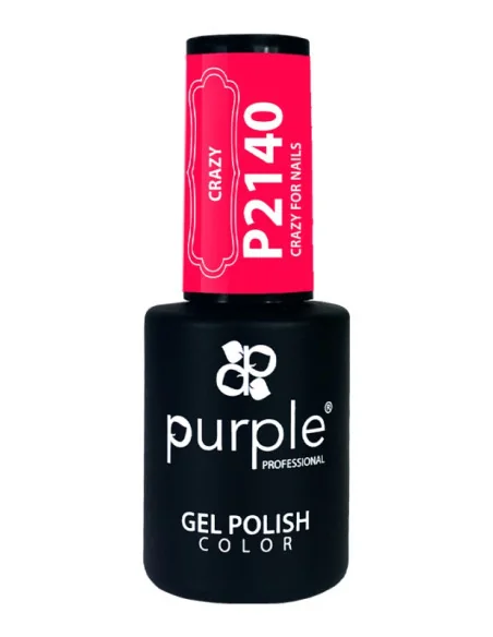 Purple Gel Polish Color Crazy For Nails 10ml | Mathiss Ibiza