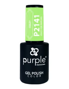 PURPLE GEL POLISH COLOR CRAZY FOR PARFUMS 10ML