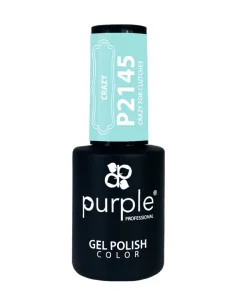 PURPLE GEL POLISH COLOR CRAZY FOR CLUTCHES 10ML