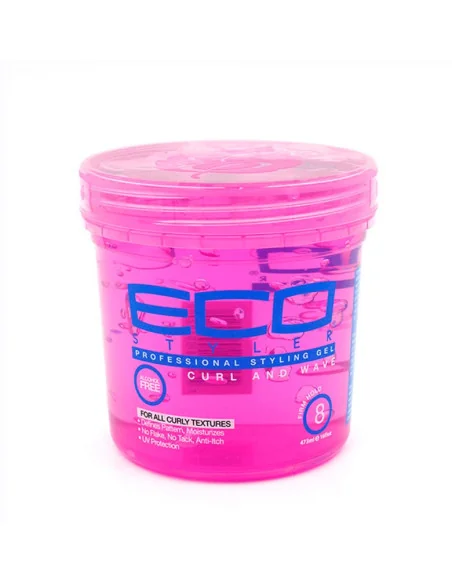 Eco Style Professional Styling Gel Curl & Wave Pink 473ml