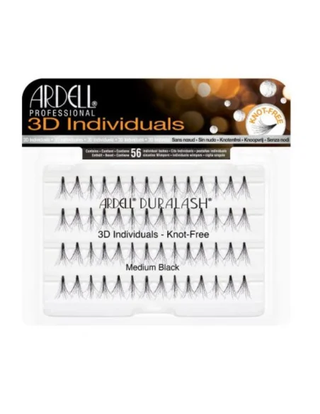 Ardell Prodessional 3D Individuals Knot-free Medium Black