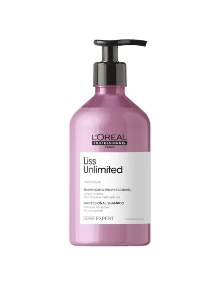 LOREAL EXPERT LISS UNLIMITED PROFESSIONAL SHAMPOO 500ML