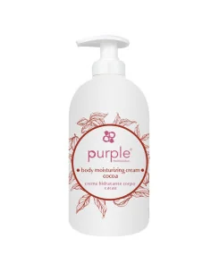 ***PURPLE VEGAN BODY MOISTURIZING CREAM COCOA 500ML***