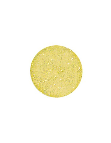 ***PURPLE POLVO ACRILICO DE COLOR YELLOW GLITTER 3,5GR***