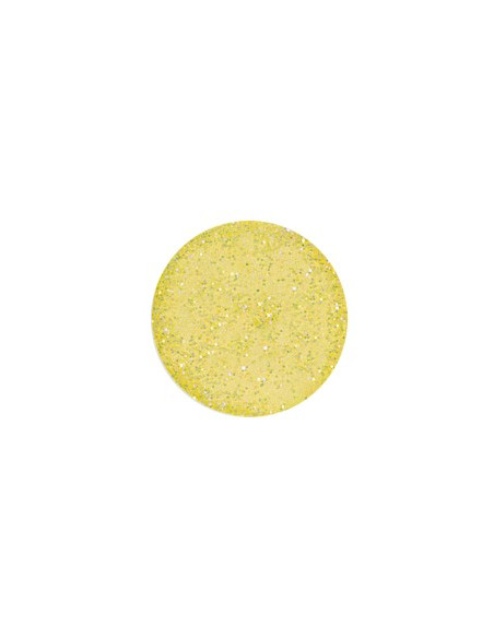 ***PURPLE POLVO ACRILICO DE COLOR YELLOW GLITTER 3,5GR***