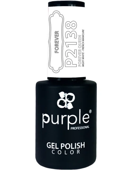 PURPLE GEL POLISH COLOR FOREVER QUEEN 10ML