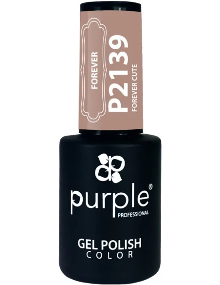 PURPLE GEL POLISH COLOR FOREVER CUTE 10ML