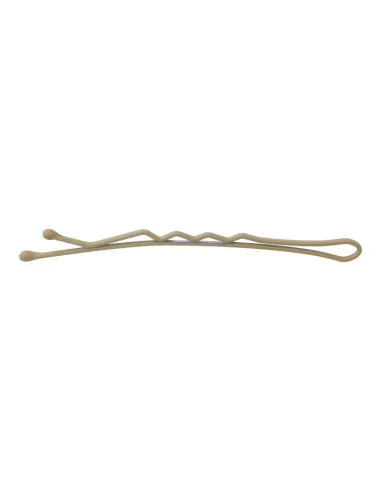 EUROSTIL CLIPS ONDULADOS 65MM BRONCE MATE (CARTON 12UDS)