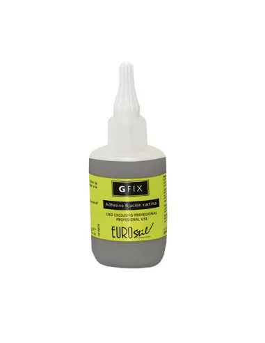 Eurostil adhesivo fijación cortina de cabello oscuro 50 ml