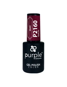 PURPLE GEL POLISH COLOR ENJOY YOUR LIFE 10ML